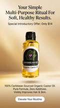Organic Castor Oil Shopify product bottle